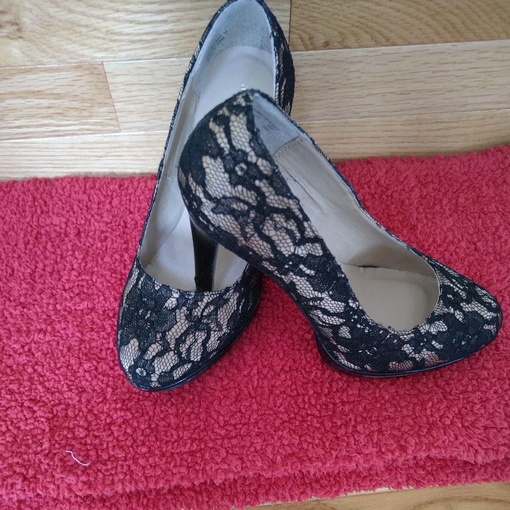 Worn  twice shoes